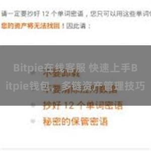 Bitpie在线客服 快速上手Bitpie钱包，多链资产管理技巧