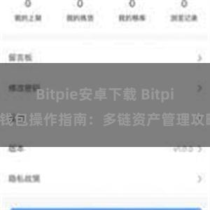 Bitpie安卓下载 Bitpie钱包操作指南：多链资产管理攻略