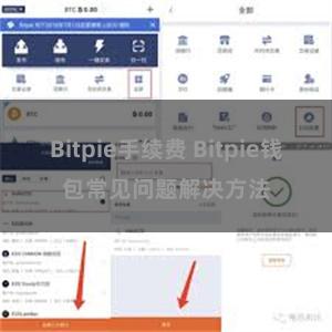 Bitpie手续费 Bitpie钱包常见问题解决方法