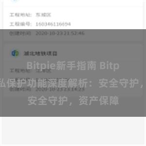 Bitpie新手指南 Bitpie钱包隐私保护功能深度解析：安全守护，资产保障