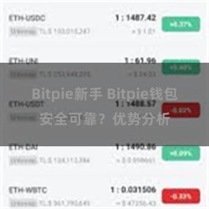 Bitpie新手 Bitpie钱包安全可靠？优势分析