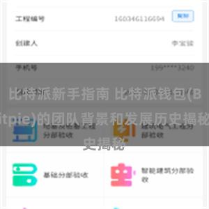 比特派新手指南 比特派钱包(Bitpie)的团队背景和发展历史揭秘