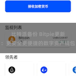 比特派备份 Bitpie更新：更安全更便捷的数字资产钱包
