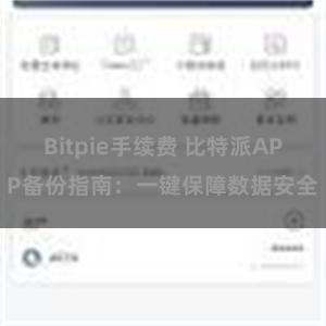 Bitpie手续费 比特派APP备份指南：一键保障数据安全