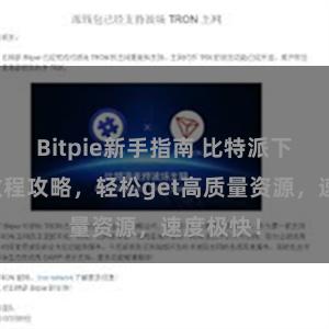 Bitpie新手指南 比特派下载资源教程攻略，轻松get高质量资源，速度极快！
