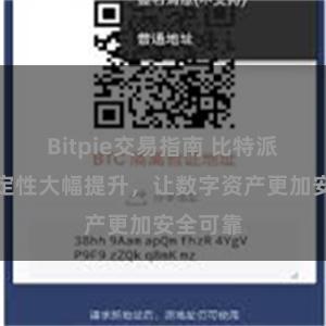 Bitpie交易指南 比特派钱包稳定性大幅提升，让数字资产更加安全可靠