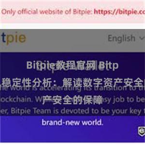 Bitpie教程官网 Bitpie钱包稳定性分析：解读数字资产安全的保障